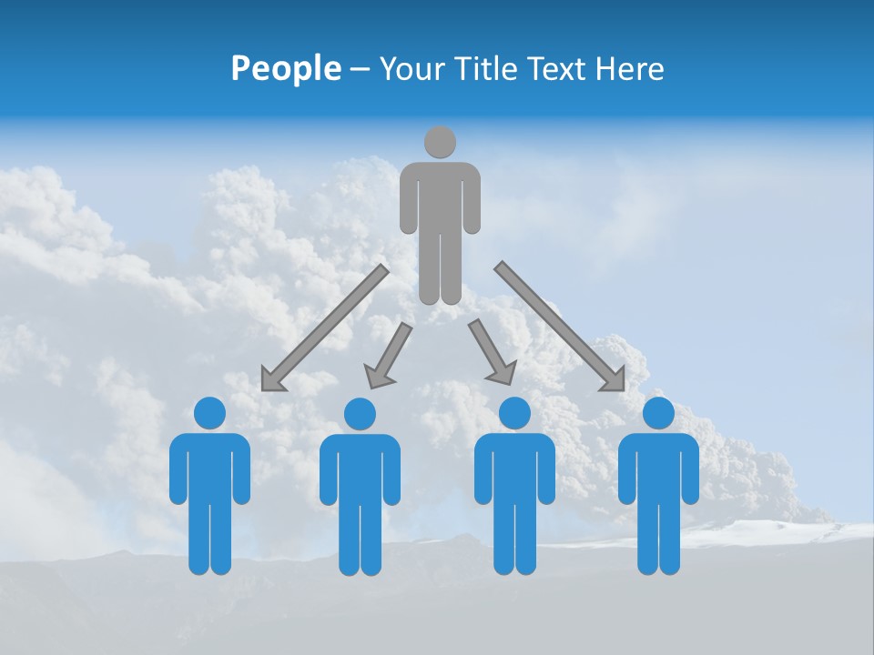 Explosive Tephra Ash PowerPoint Template