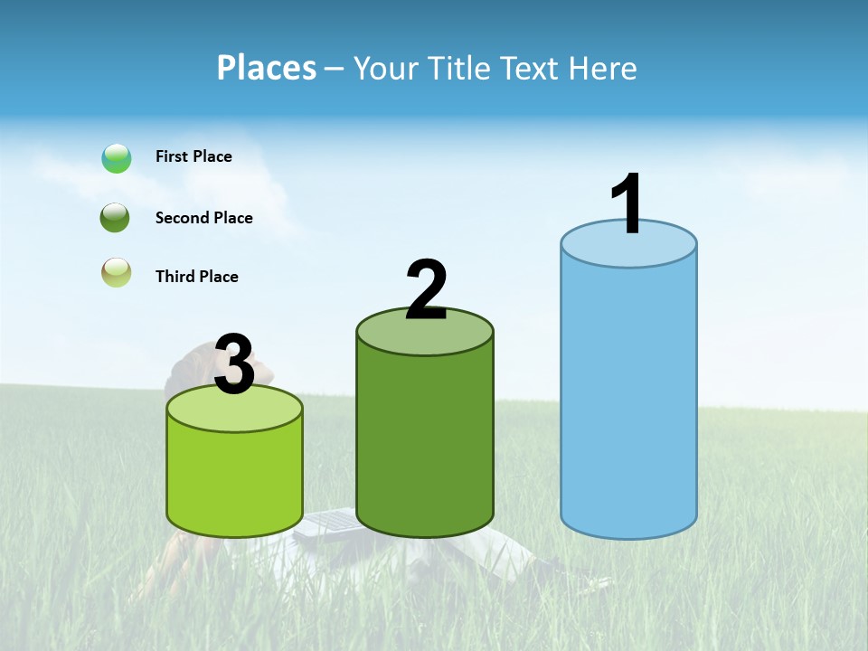 Clouds Leisure Holiday PowerPoint Template