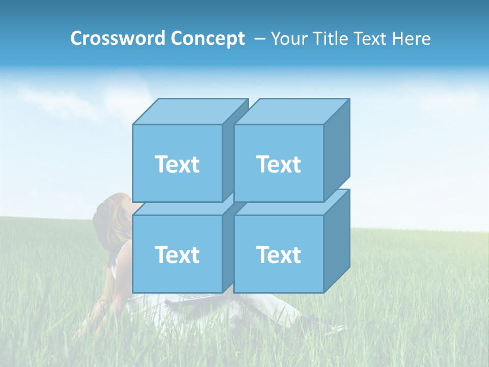 Clouds Leisure Holiday PowerPoint Template