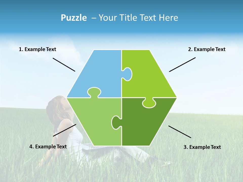 Clouds Leisure Holiday PowerPoint Template