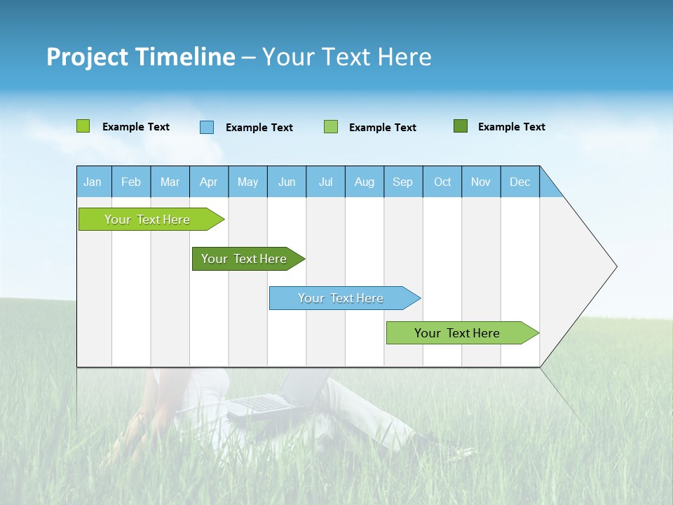 Clouds Leisure Holiday PowerPoint Template