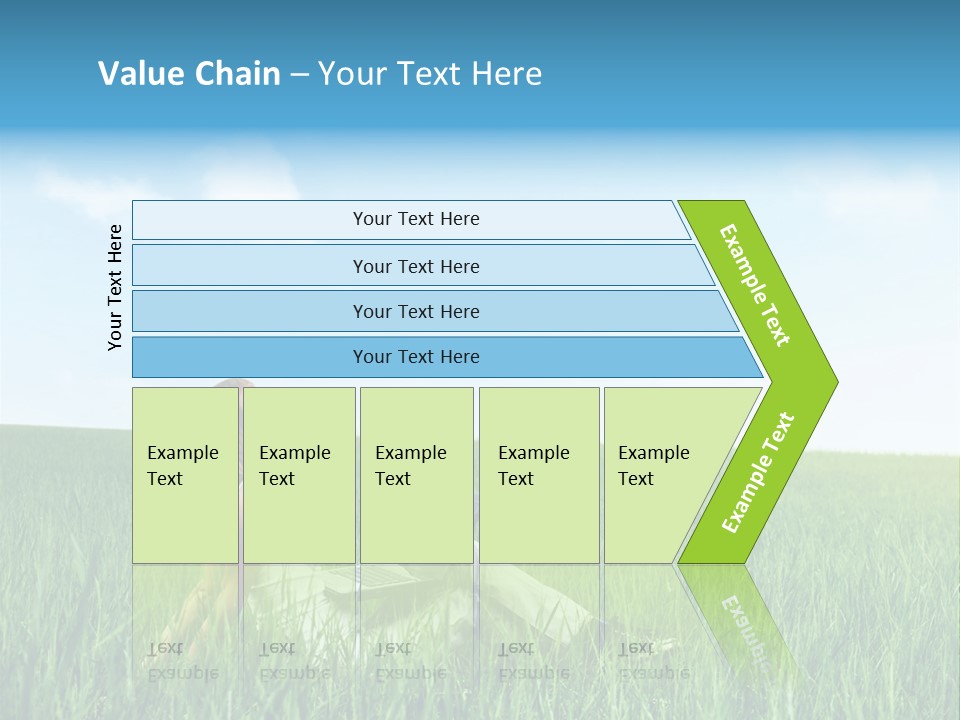 Clouds Leisure Holiday PowerPoint Template