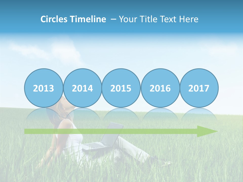 Clouds Leisure Holiday PowerPoint Template