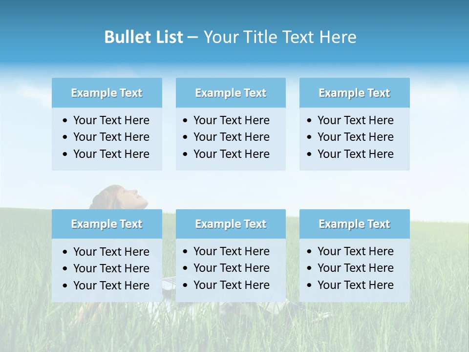 Clouds Leisure Holiday PowerPoint Template