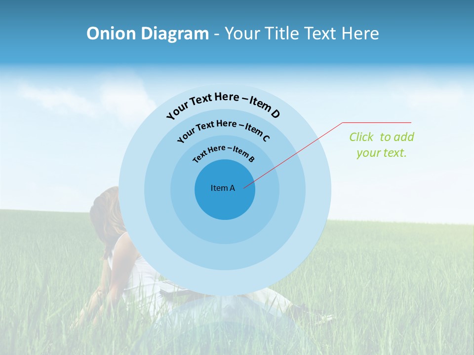 Clouds Leisure Holiday PowerPoint Template