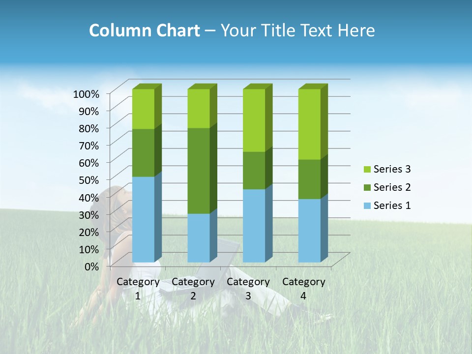 Clouds Leisure Holiday PowerPoint Template