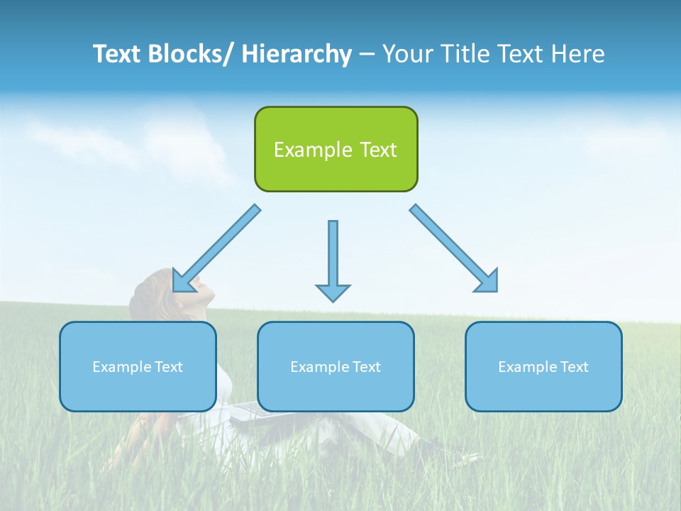 Clouds Leisure Holiday PowerPoint Template