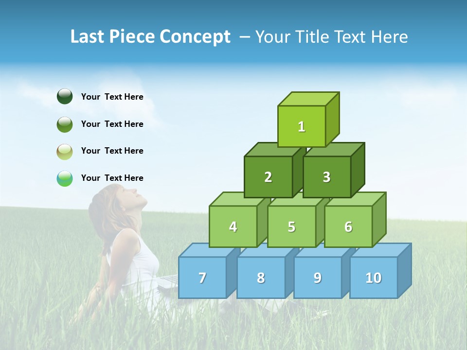 Clouds Leisure Holiday PowerPoint Template