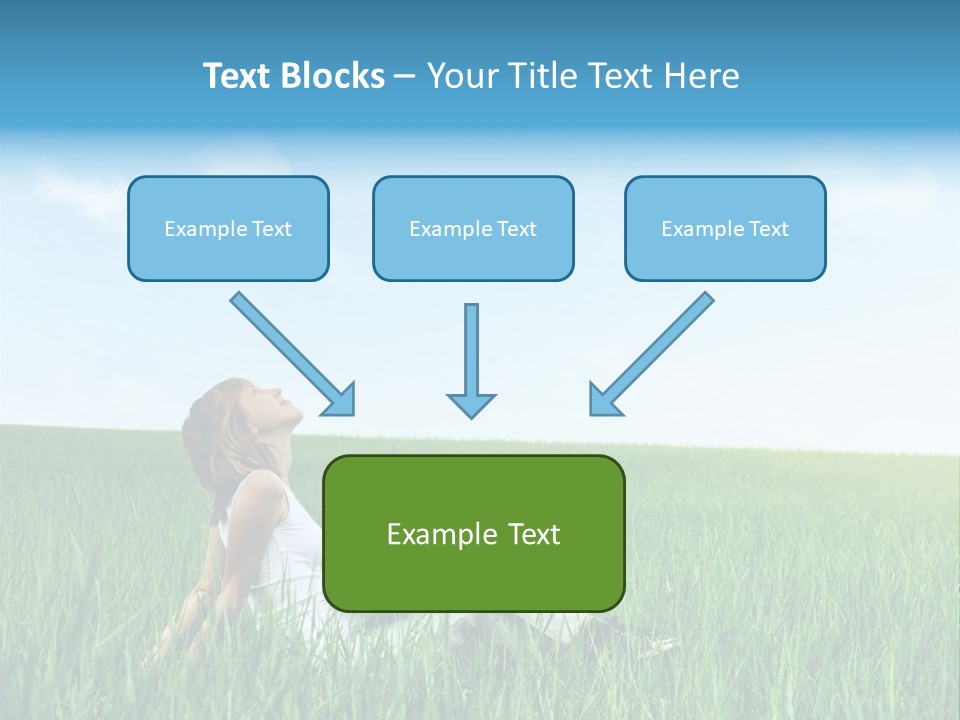 Clouds Leisure Holiday PowerPoint Template