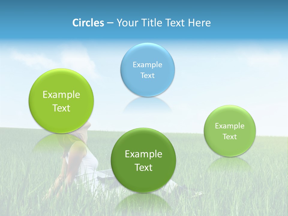 Clouds Leisure Holiday PowerPoint Template