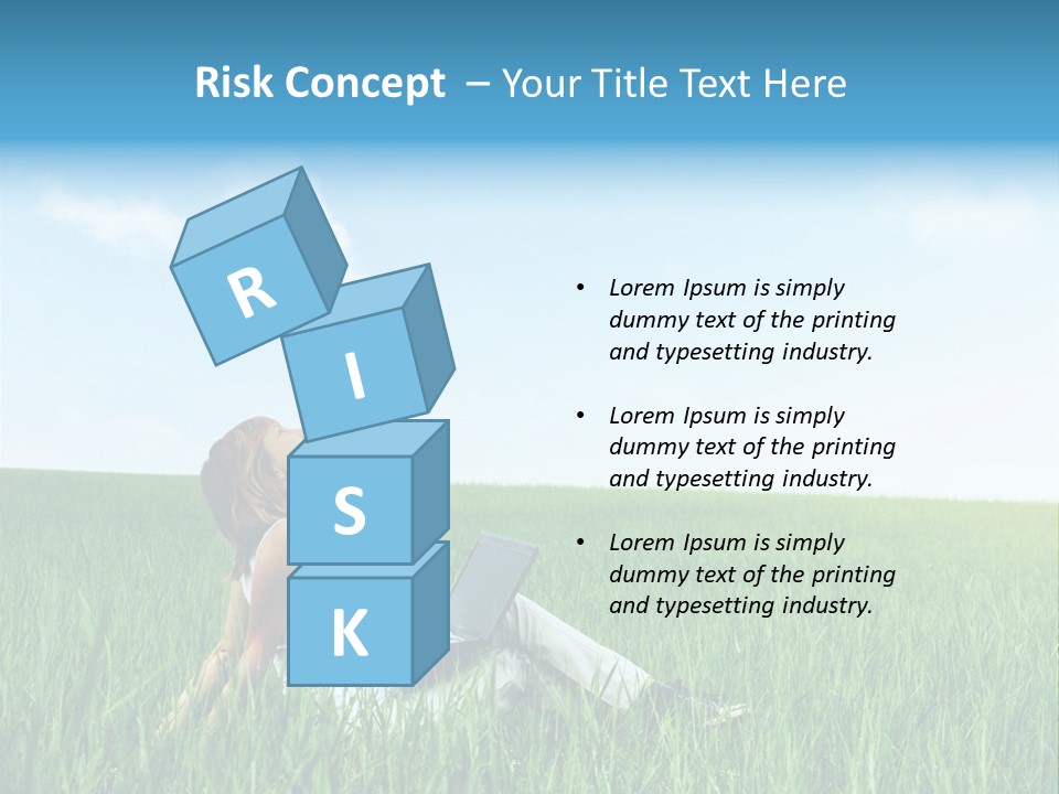 Clouds Leisure Holiday PowerPoint Template