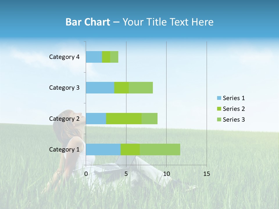 Clouds Leisure Holiday PowerPoint Template