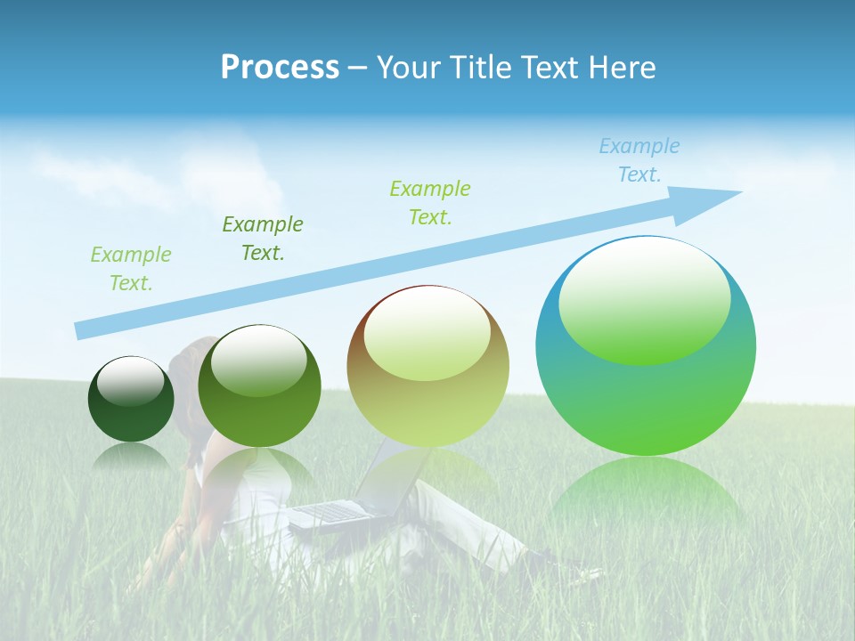Clouds Leisure Holiday PowerPoint Template