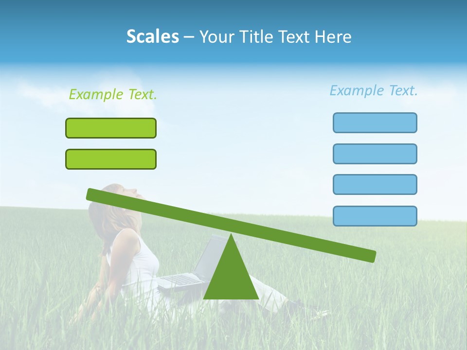 Clouds Leisure Holiday PowerPoint Template