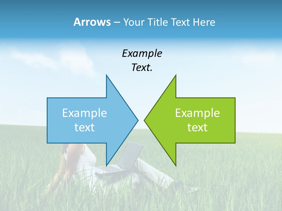 Clouds Leisure Holiday PowerPoint Template