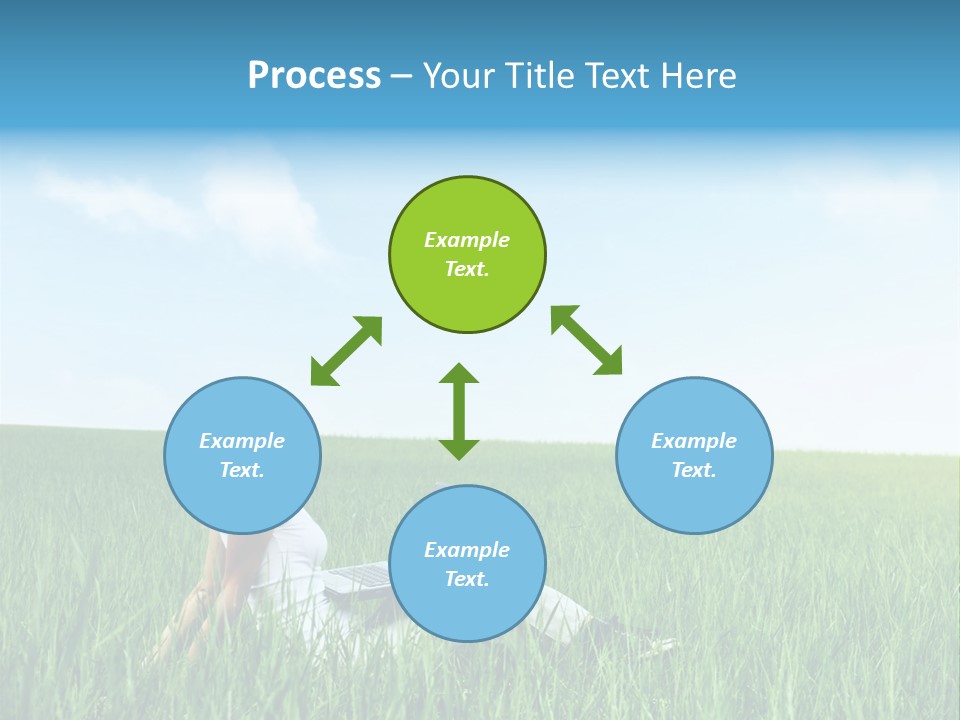 Clouds Leisure Holiday PowerPoint Template