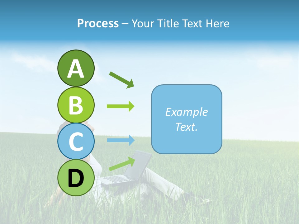 Clouds Leisure Holiday PowerPoint Template