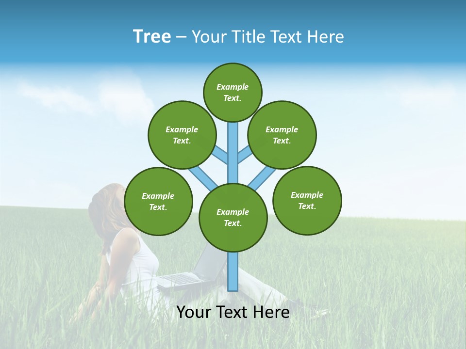 Clouds Leisure Holiday PowerPoint Template