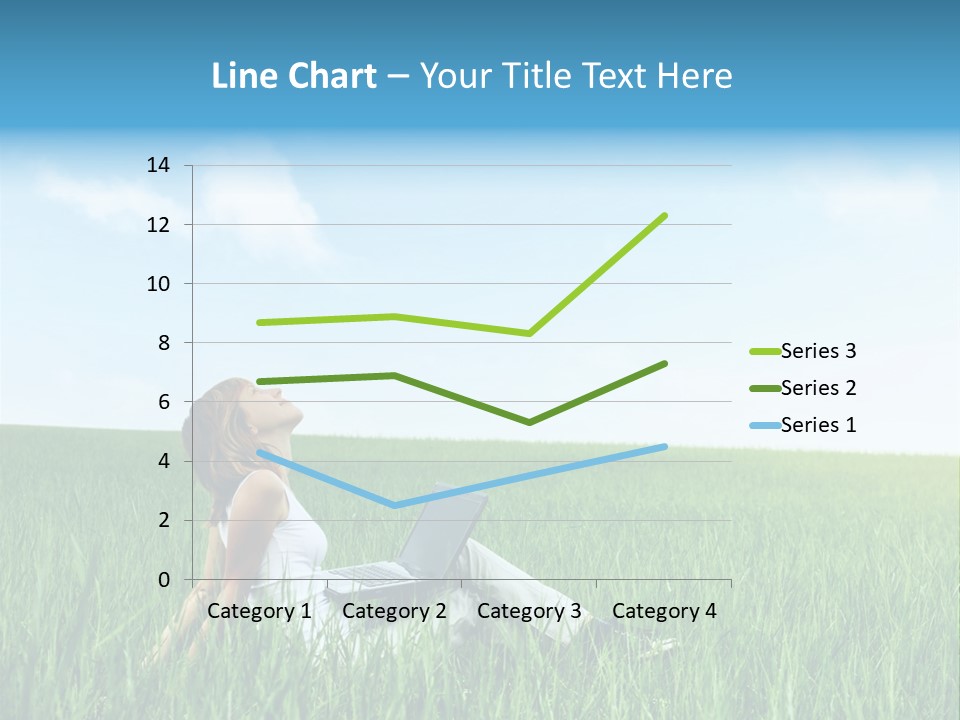 Clouds Leisure Holiday PowerPoint Template