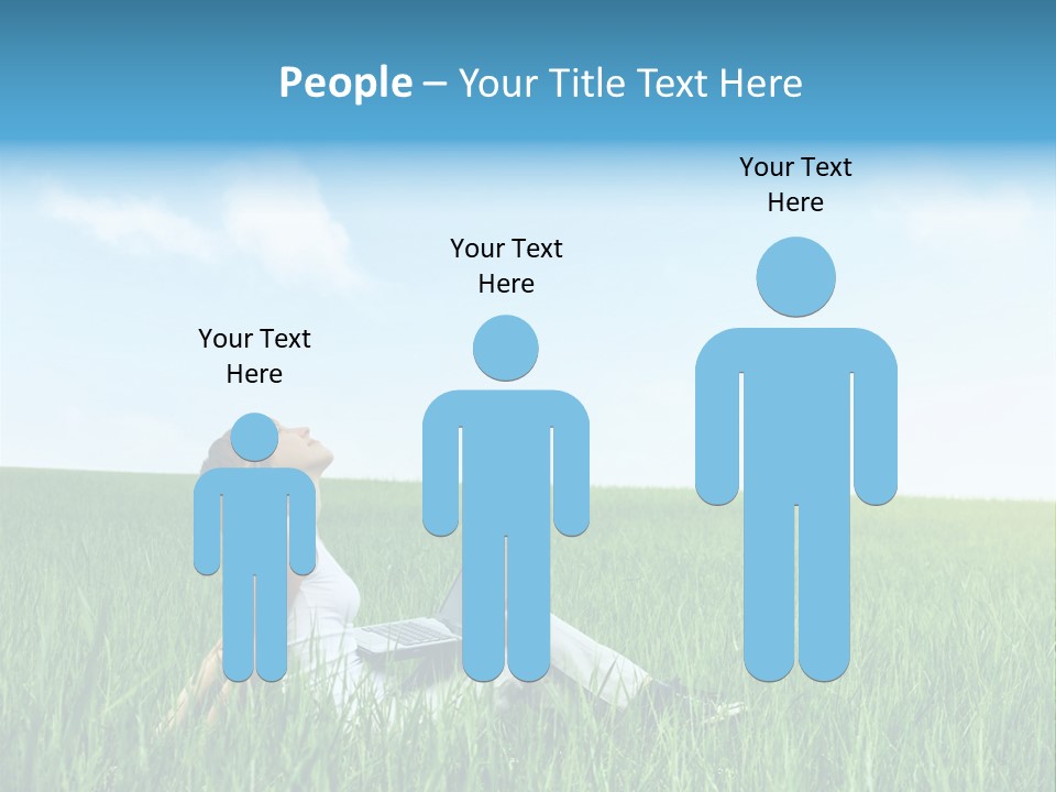 Clouds Leisure Holiday PowerPoint Template