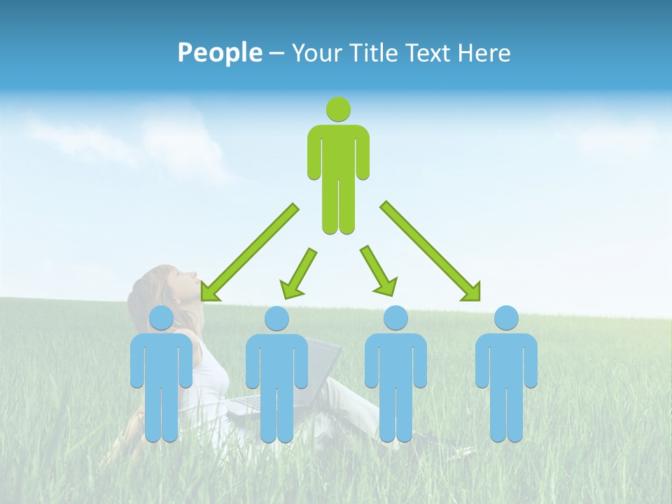 Clouds Leisure Holiday PowerPoint Template