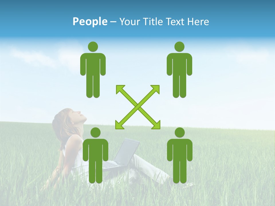 Clouds Leisure Holiday PowerPoint Template