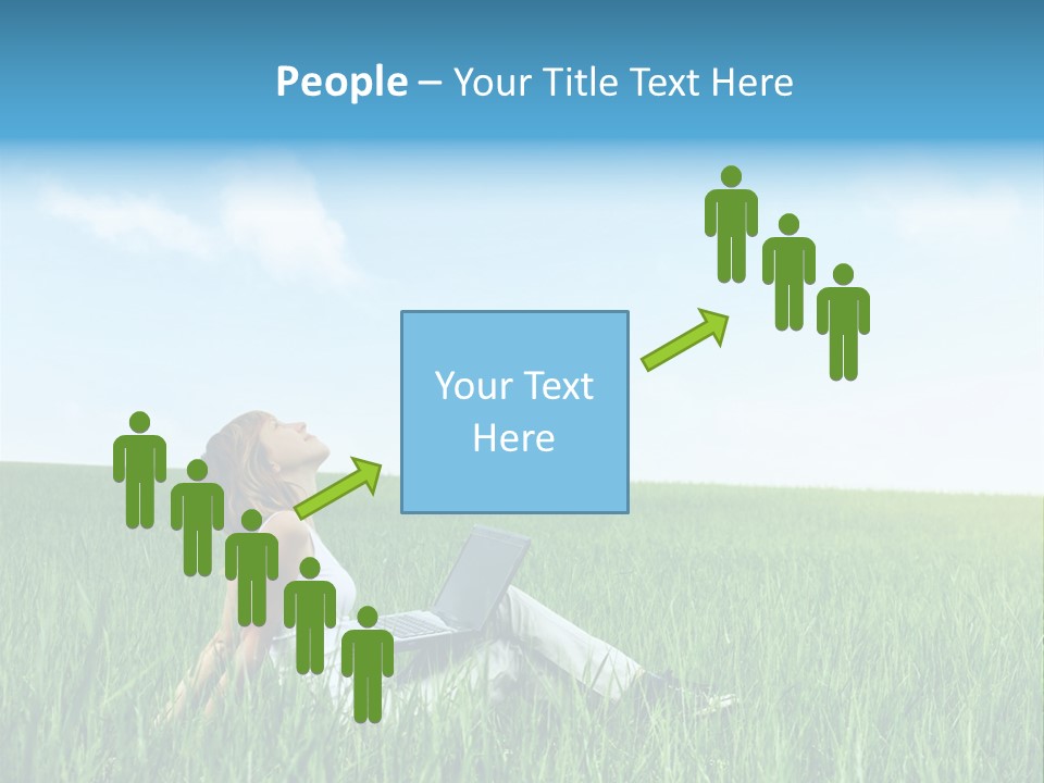 Clouds Leisure Holiday PowerPoint Template