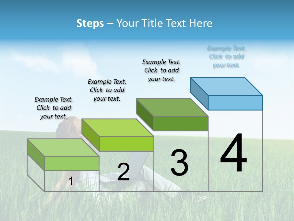 Clouds Leisure Holiday PowerPoint Template