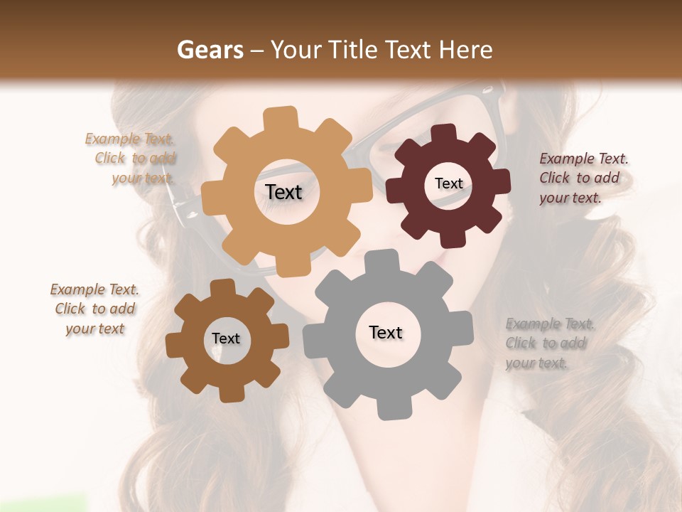 Little Basic Studying PowerPoint Template