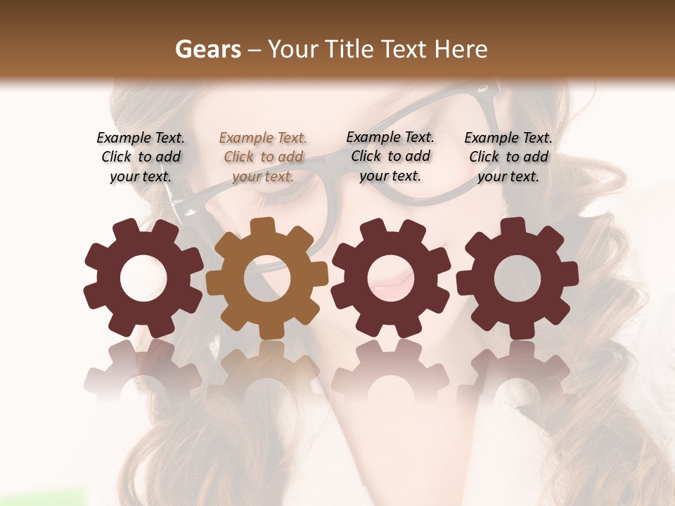 Little Basic Studying PowerPoint Template