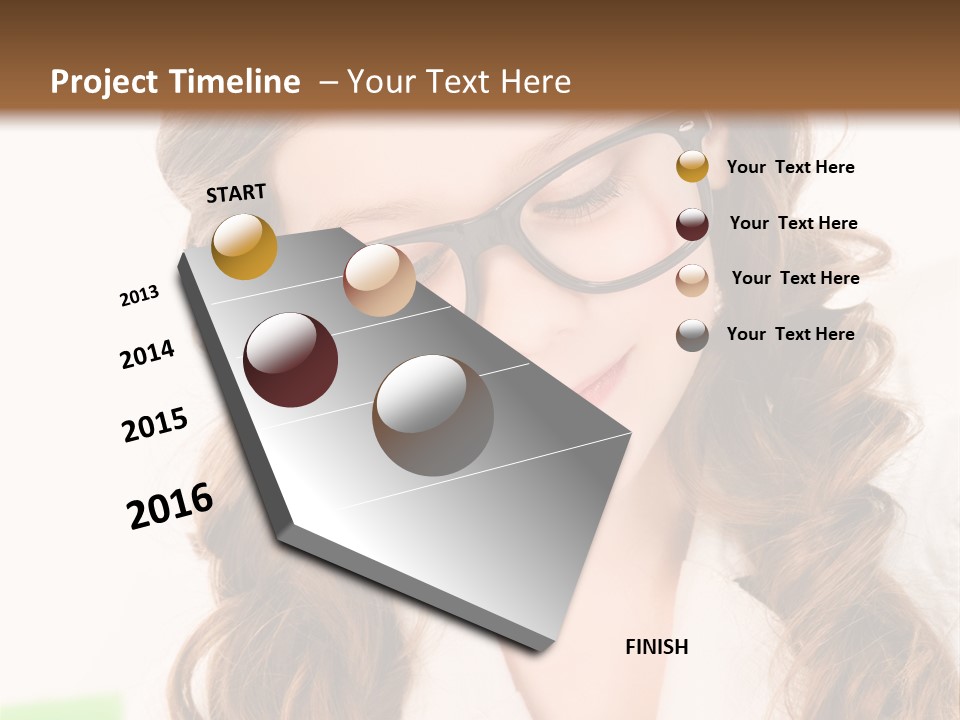 Little Basic Studying PowerPoint Template