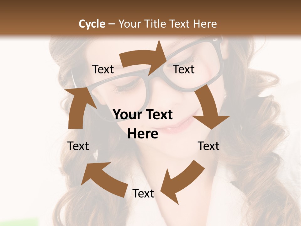 Little Basic Studying PowerPoint Template