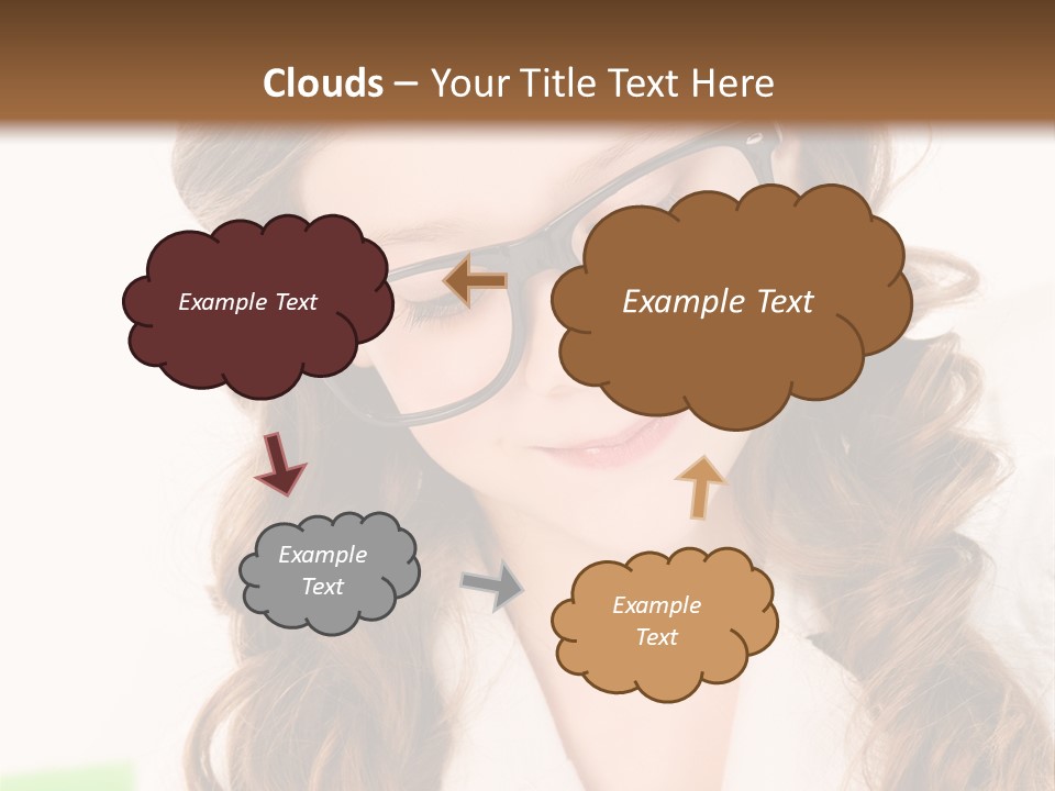 Little Basic Studying PowerPoint Template