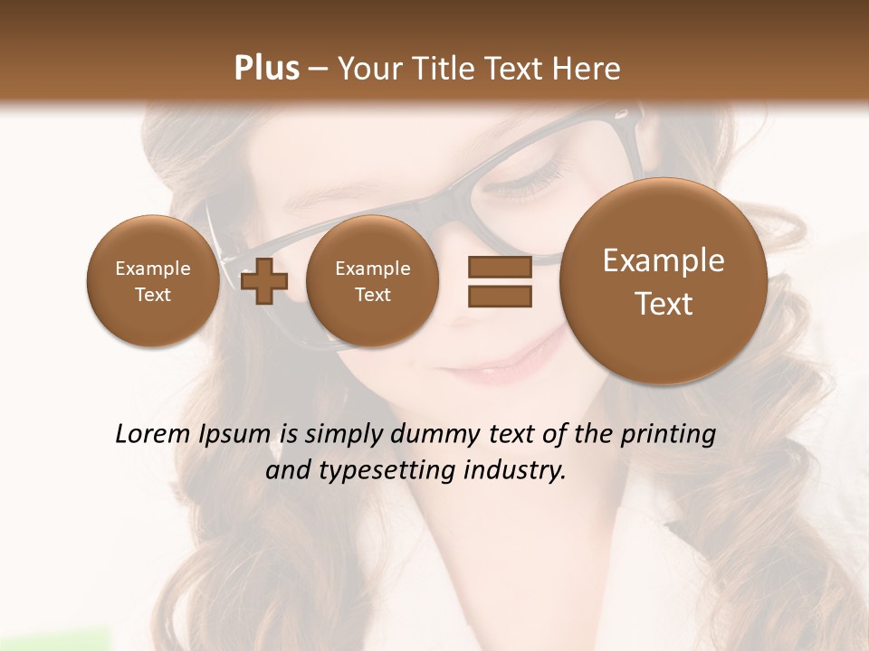 Little Basic Studying PowerPoint Template