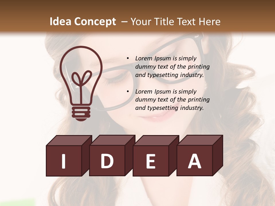 Little Basic Studying PowerPoint Template