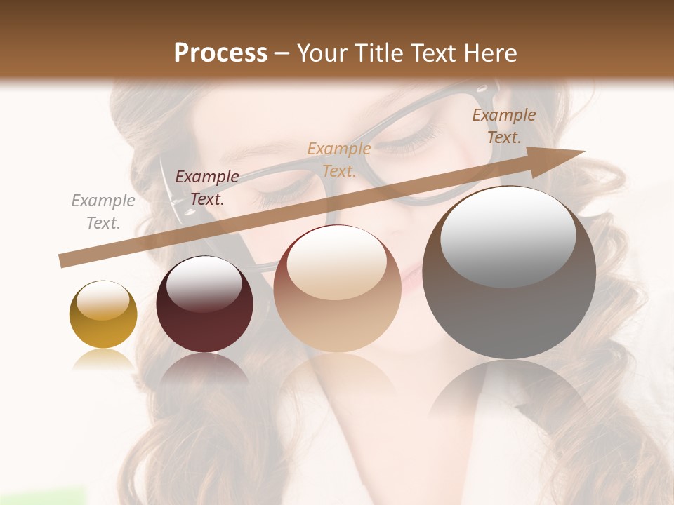 Little Basic Studying PowerPoint Template