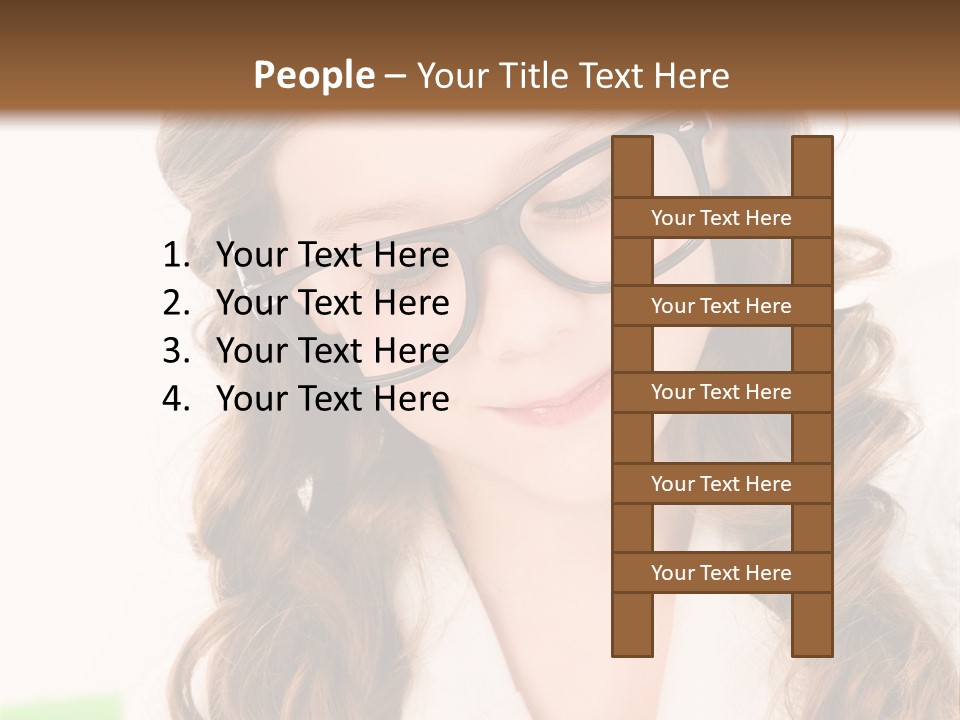 Little Basic Studying PowerPoint Template