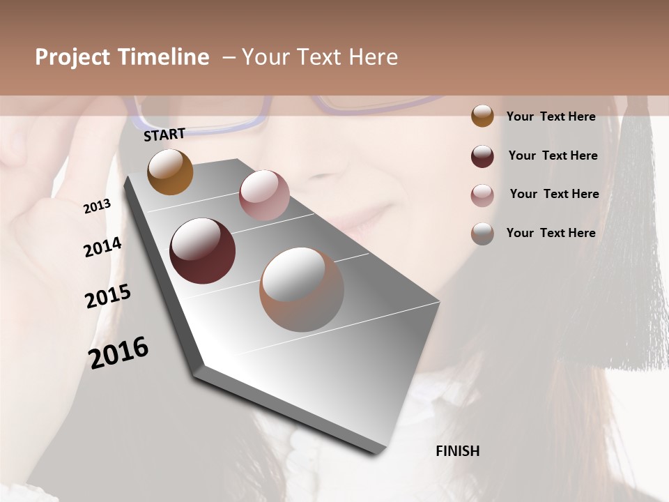 Diploma Academic College PowerPoint Template