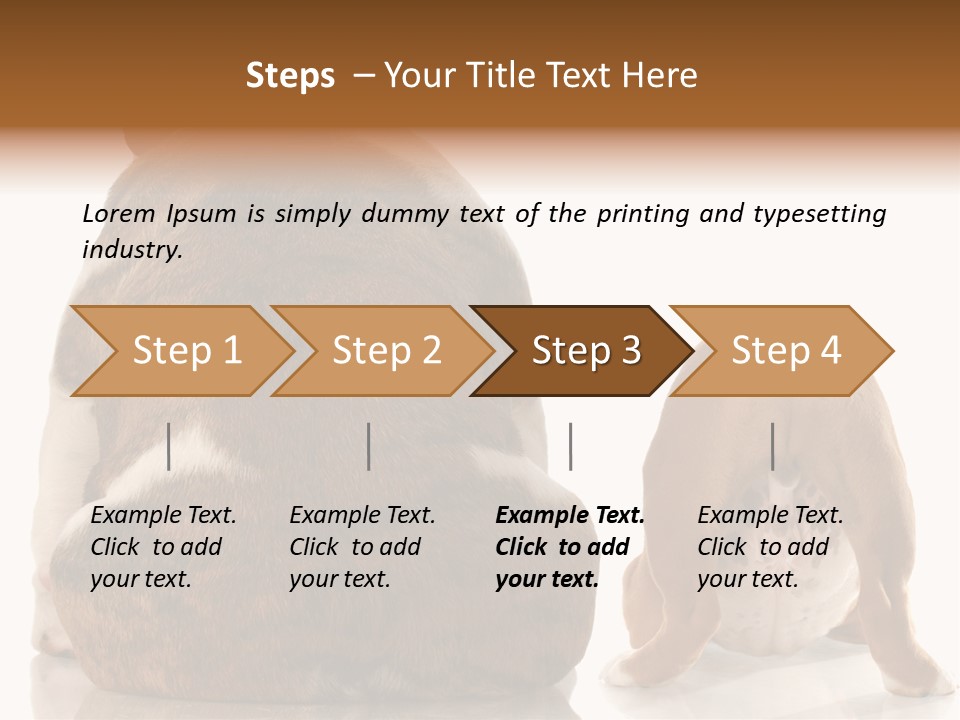 Part Bulldog Rump PowerPoint Template