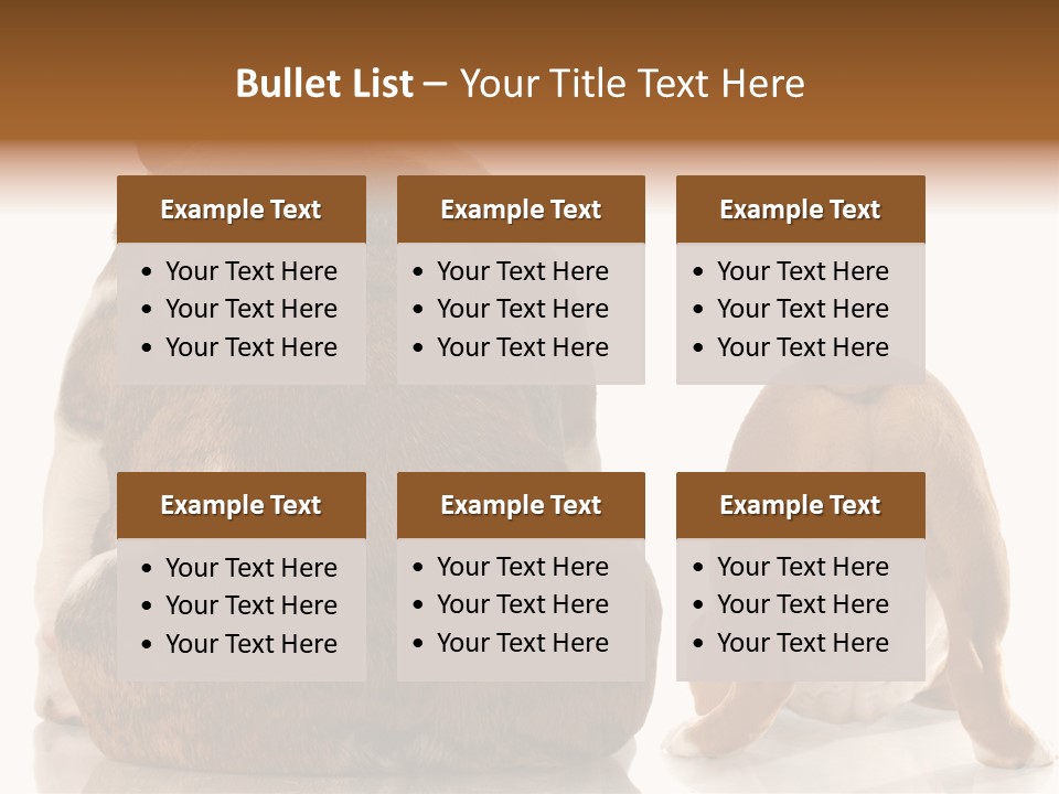 Part Bulldog Rump PowerPoint Template