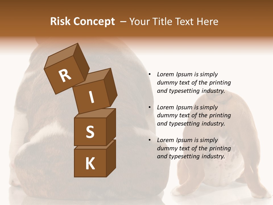 Part Bulldog Rump PowerPoint Template