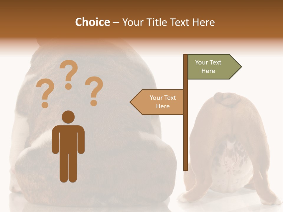 Part Bulldog Rump PowerPoint Template