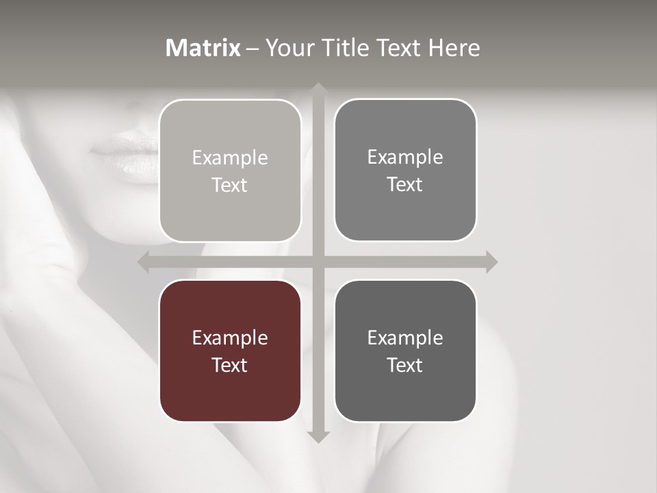 Sexy Girl Glamour PowerPoint Template