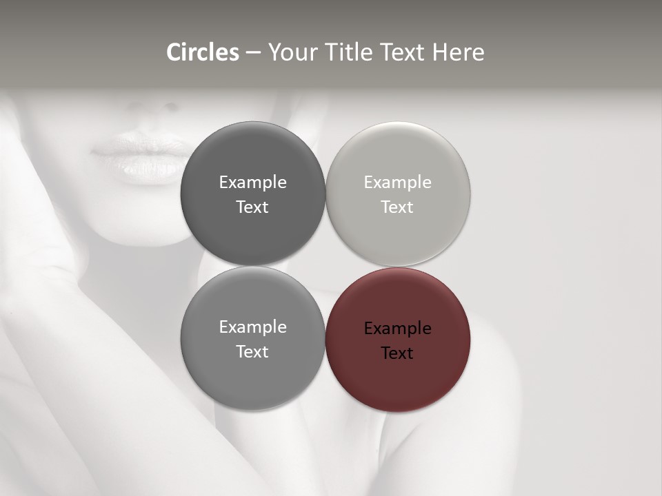 Sexy Girl Glamour PowerPoint Template