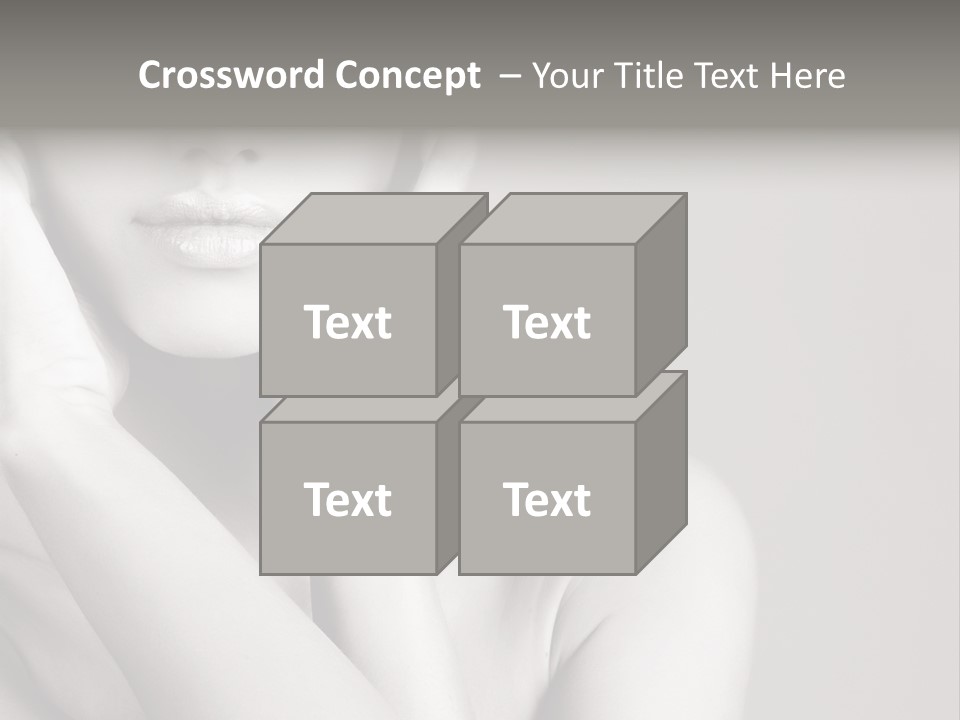 Sexy Girl Glamour PowerPoint Template