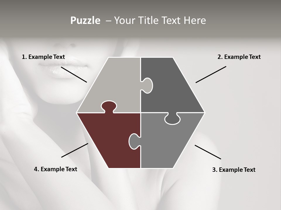 Sexy Girl Glamour PowerPoint Template