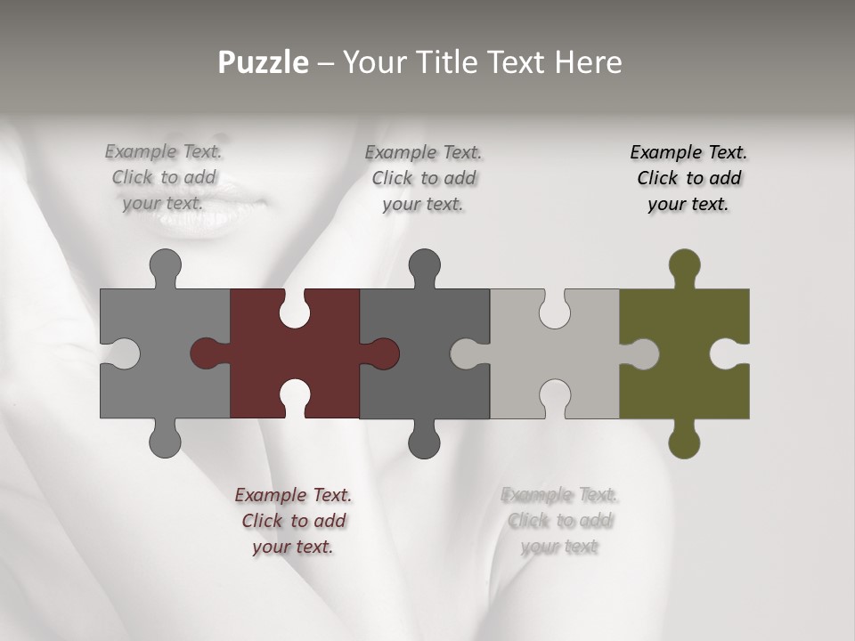 Sexy Girl Glamour PowerPoint Template