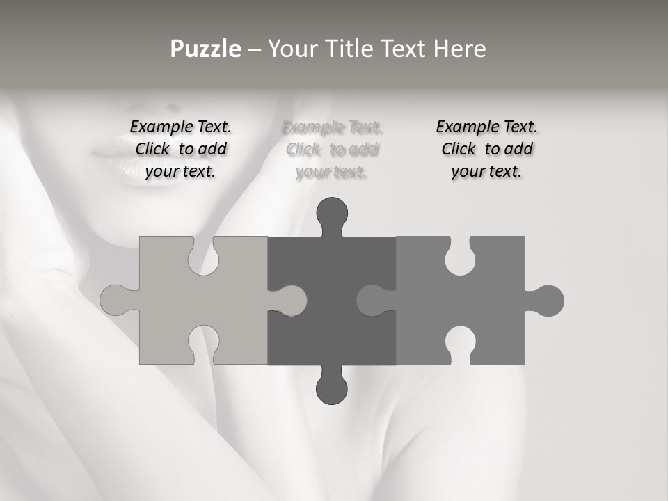 Sexy Girl Glamour PowerPoint Template