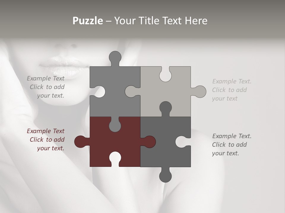 Sexy Girl Glamour PowerPoint Template