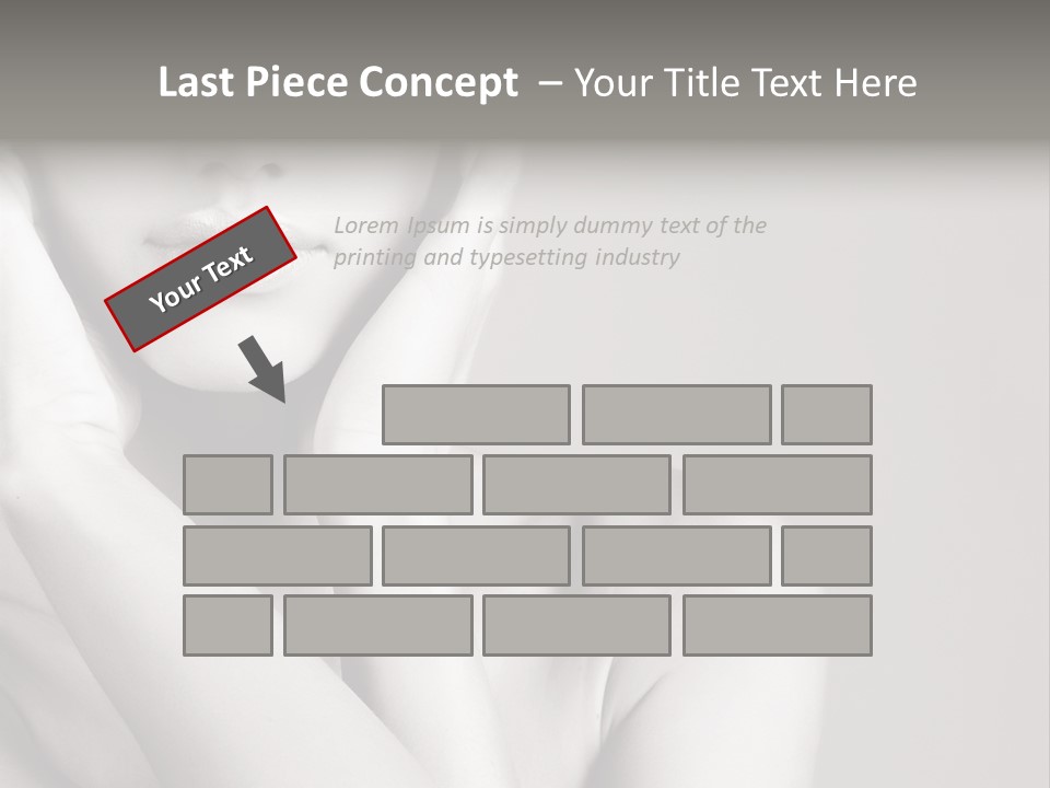 Sexy Girl Glamour PowerPoint Template